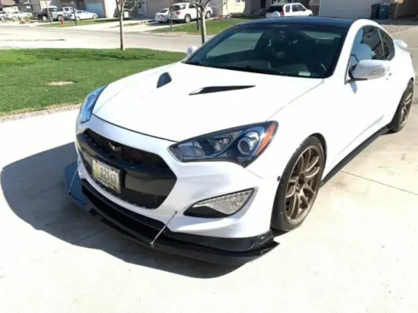 2013-2016 Hyundai Genesis Coupe KS Lip 2PC Front Splitter