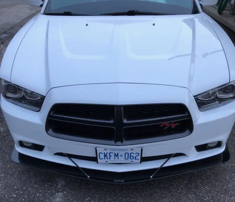 2011-2014 Dodge Charger RT/SXT/SE 2PC Front Splitter 2011-2014 Dodge Charger RT/SXT/SE 2PC Front Splitter