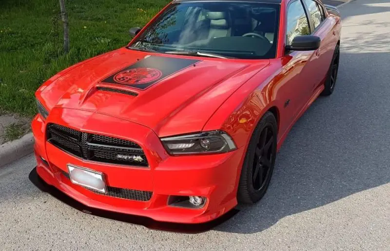 2011-2014 Dodge Charger SRT/SRT8 2PC Front Splitter 2011-2014 Dodge Charger SRT/SRT8 2PC Front Splitter