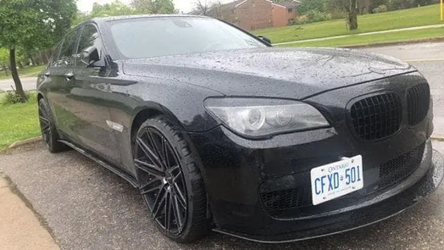 2008-2012 BMW 740i/750i 2PC Front Splitter