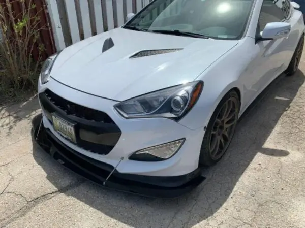 2013-2016 Hyundai Genesis Coupe KS Lip 2PC Front Splitter