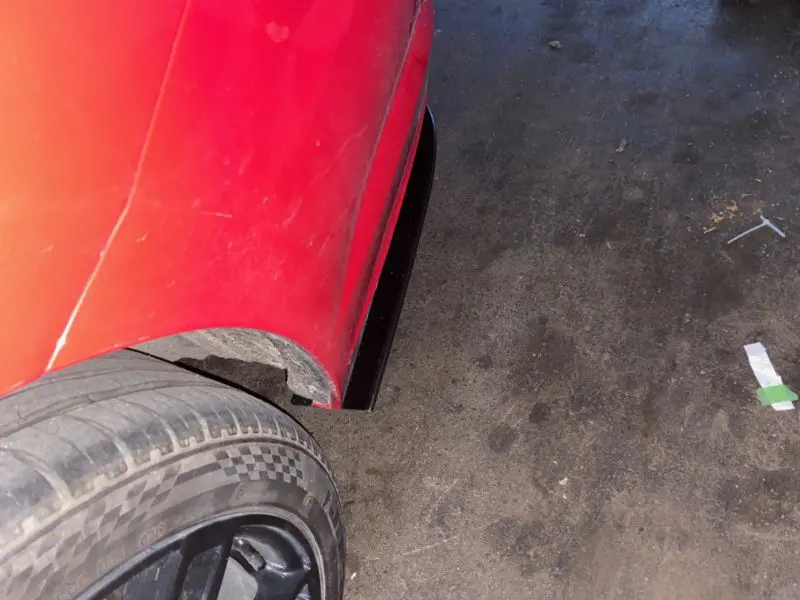 2019-2021 Volkswagen Jetta MK7 Rear Corner Spats 2019-2021 Volkswagen Jetta MK7 Rear Corner Spats