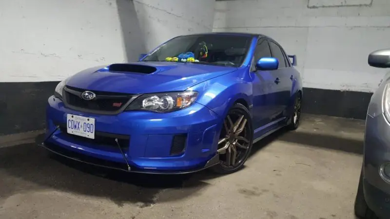 2011-2014 Subaru WRX/STI Hatchback 2PC Front Splitter 2011-2014 Subaru WRX/STI Hatchback 2PC Front Splitter