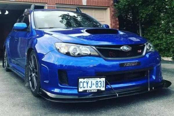 2011-2014 Subaru WRX Bayson R Lip Front Splitter