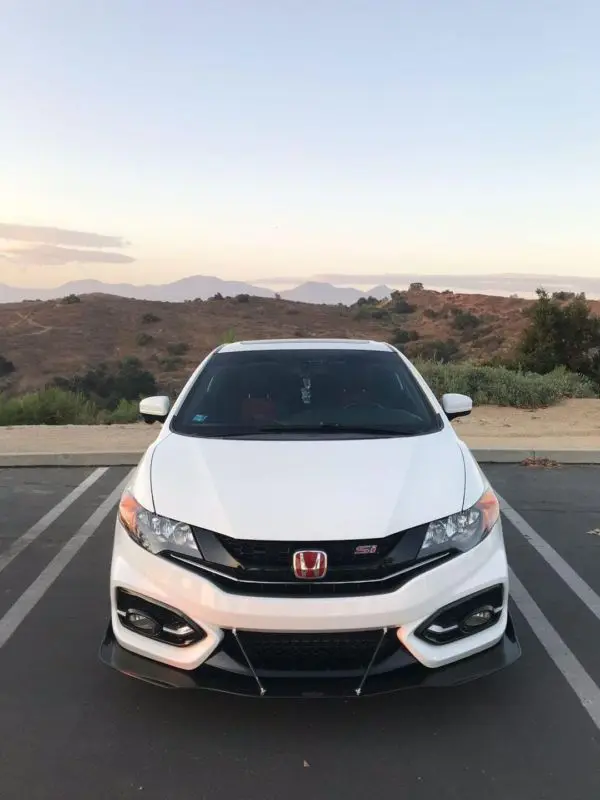 2014-2015 Honda Civic Coupe 2PC Front Splitter