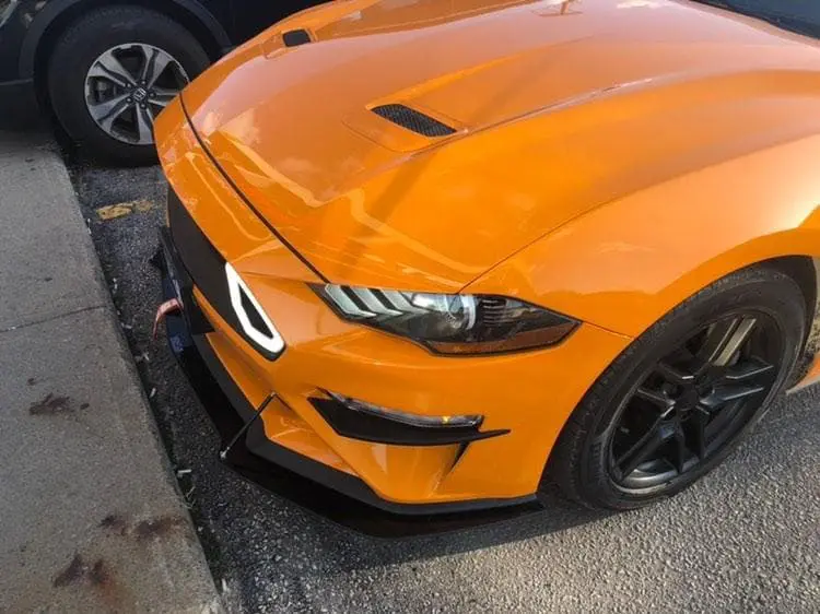 2018-2023 Ford Mustang 2PC Front Splitter