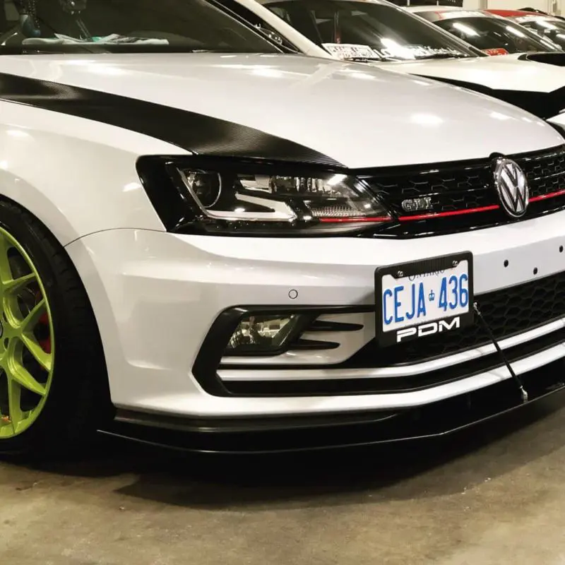 2016-2018 Volkswagen GLI MK6.5 2PC Front Splitter 2016-2018 Volkswagen GLI MK6.5 2PC Front Splitter