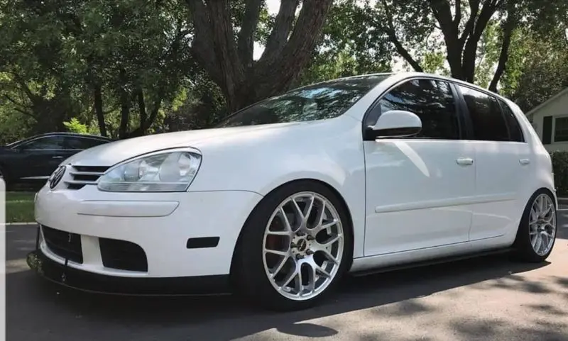 2006-2009 Volkswagen Rabbit MK5 2PC Front Splitter