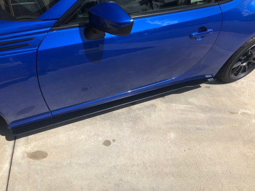 2012-2018 Subaru BRZ Side Splitters