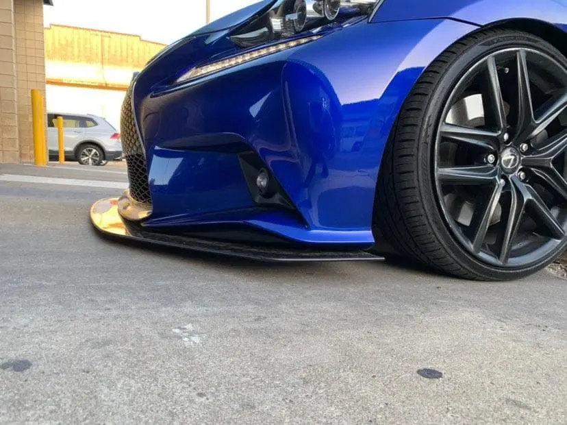 2014-2016 Lexus IS F Sport 2PC Front Splitter 2014-2016 Lexus IS F Sport 2PC Front Splitter