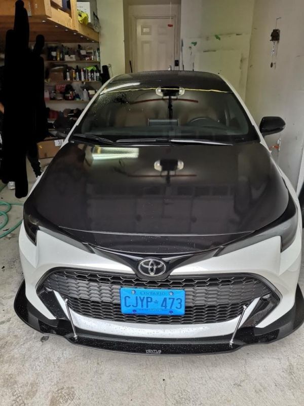 2018-2023 Toyota Corolla Hatchback Front Splitter