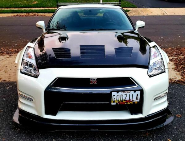 2009-2016 Nissan GTR R35 Version 2 Front Splitter