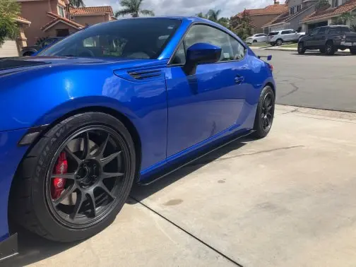 2012-2018 Subaru BRZ Side Splitters