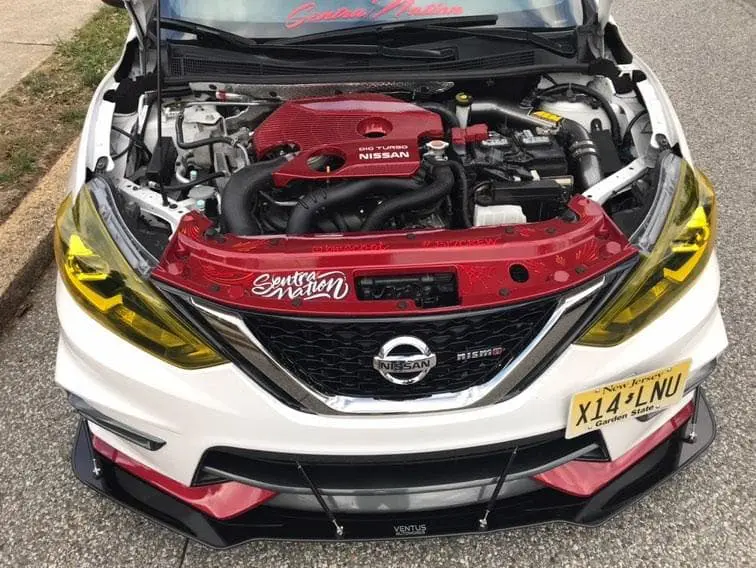 2017-2019 Nissan Sentra Nismo 2PC Front Splitter 2017-2019 Nissan Sentra Nismo 2PC Front Splitter