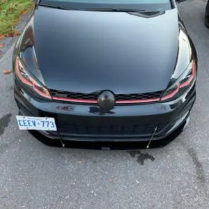 2018-2021 Volkswagen GTI MK7.5 Front Splitter