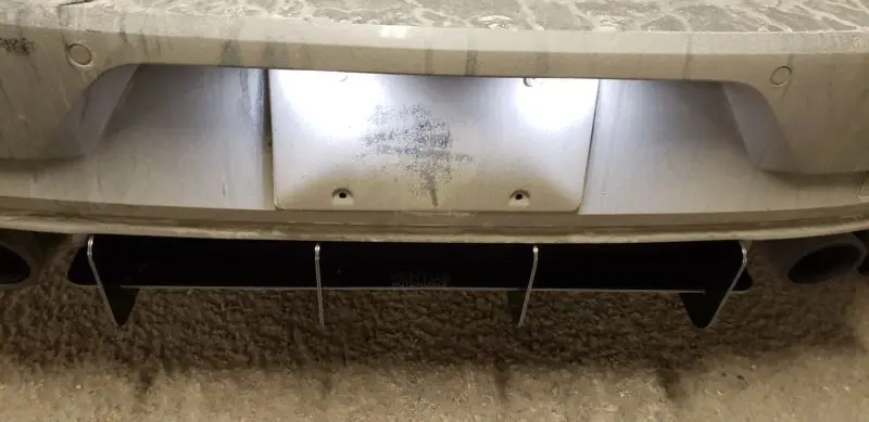 2018-2021 Volkswagen Golf GTI MK7.5 Rear Diffuser+Rear Corner Spats 2018-2021 Volkswagen Golf GTI MK7.5 Rear Diffuser+Rear Corner Spats