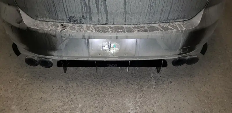 2018-2021 Volkswagen Golf GTI MK7.5 Rear Diffuser+Rear Corner Spats 2018-2021 Volkswagen Golf GTI MK7.5 Rear Diffuser+Rear Corner Spats