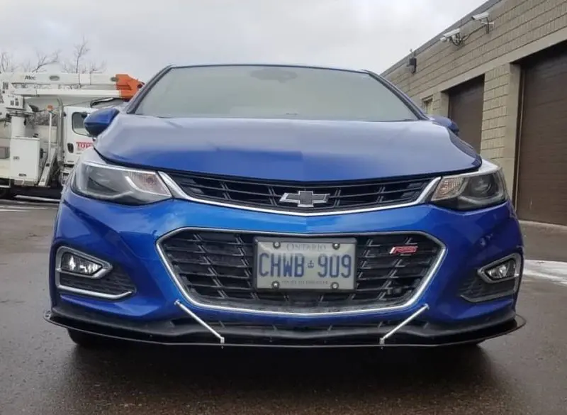 2016-2018 Chevrolet Cruze 2PC Front Splitter