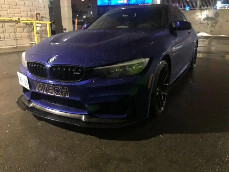 2015-2020 BMW M3/M4 CS Lip 2PC Front Splitter 2015-2020 BMW M3/M4 CS Lip 2PC Front Splitter