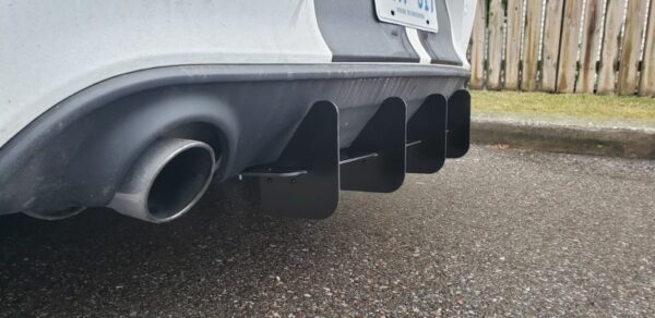 2015+ Dodge Charger Rear Diffuser+Rear Corner spats