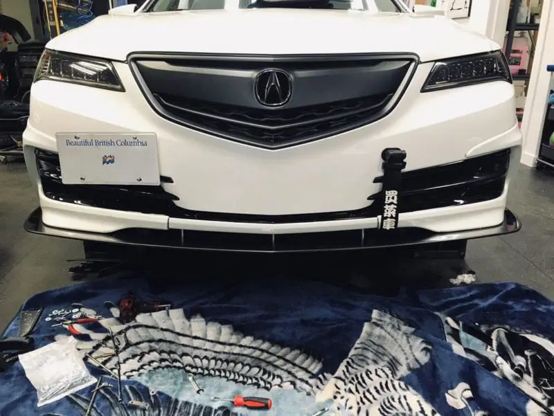 2015-2017 Acura TLX 2PC Front Splitter