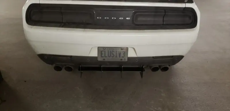 2015-2023 Dodge Challenger Rear Diffuser