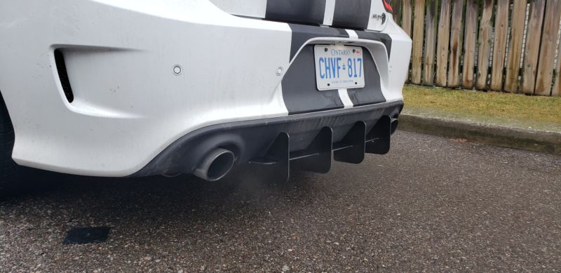 2015+ Dodge Charger Rear Diffuser+Rear Corner spats