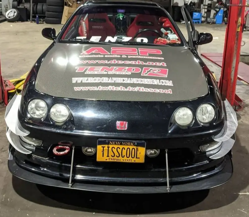 1994-2001 Acura Integra Seibon/Spoon Lip 2PC Front Splitter