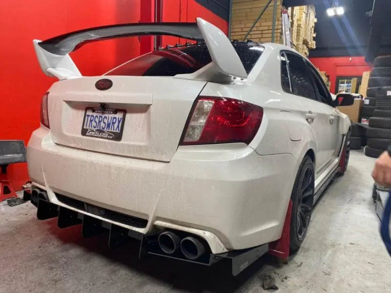 2011-2014 Subaru WRX STI Sedan Rear Diffuser