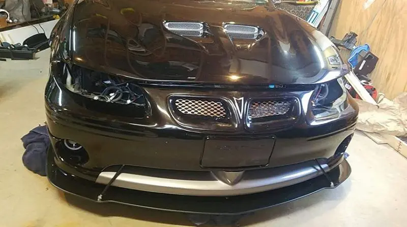 1997-2003 Pontiac Grand Prix SD Lip 2PC Front Splitter 1997-2003 Pontiac Grand Prix SD Lip 2PC Front Splitter