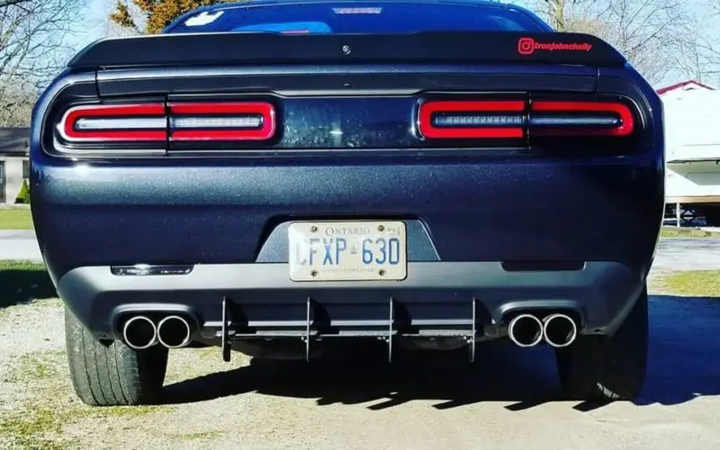 2015-2023 Dodge Challenger Rear Diffuser