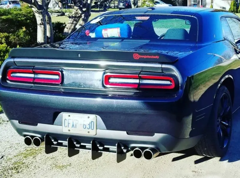 2015-2023 Dodge Challenger Rear Diffuser
