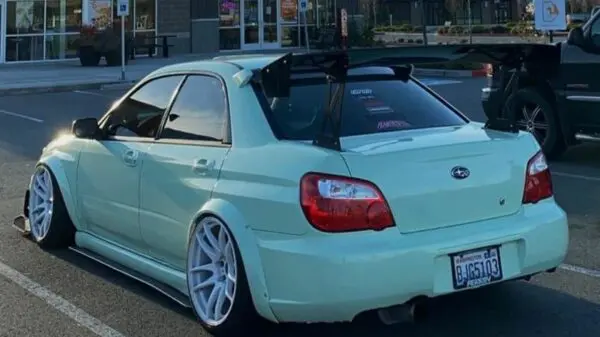 2002-2007 Subaru WRX Sedan 2PC Side Splitters
