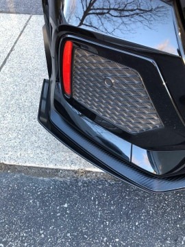 2017-2021 Honda Civic Type R Rear Corner Spats