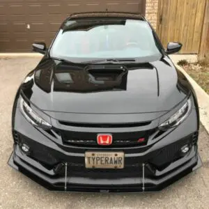 2017-2021 Honda Civic Type R Version 2 Front Splitter