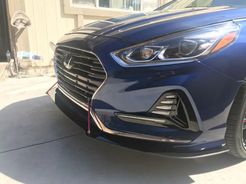 2018-2019 Hyundai Sonata 2PC Front Splitter 2018-2019 Hyundai Sonata 2PC Front Splitter