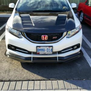 2013-2015 Honda Civic Sedan Bayson R Lip Front Splitter