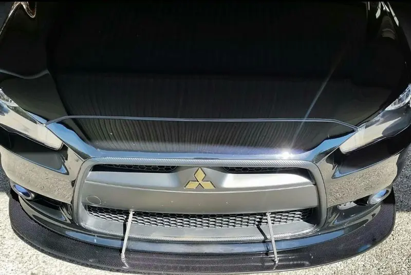 2008-2015 Mitsubishi Lancer/Ralliart 2PC Front Splitter