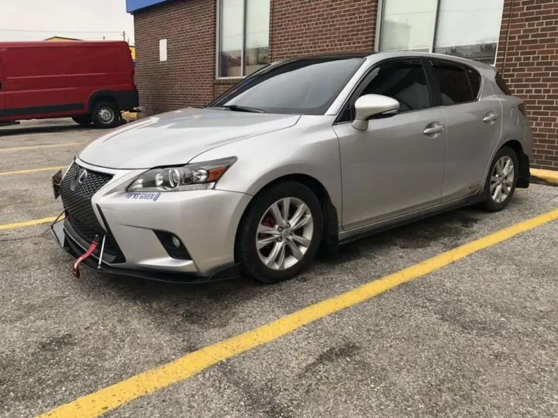 2011-2017 Lexus CT200H 2PC Side Splitters