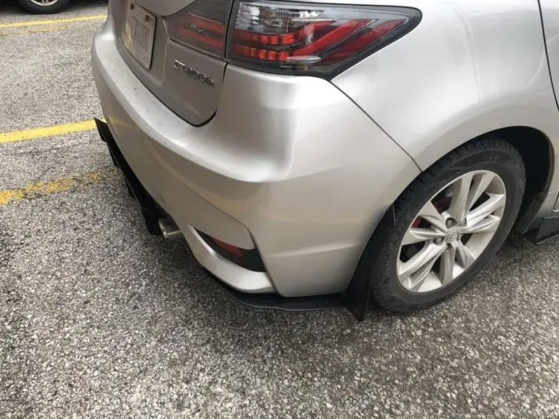 2014-2017 LEXUS CT200H Rear Diffuser+Rear Corner Spats