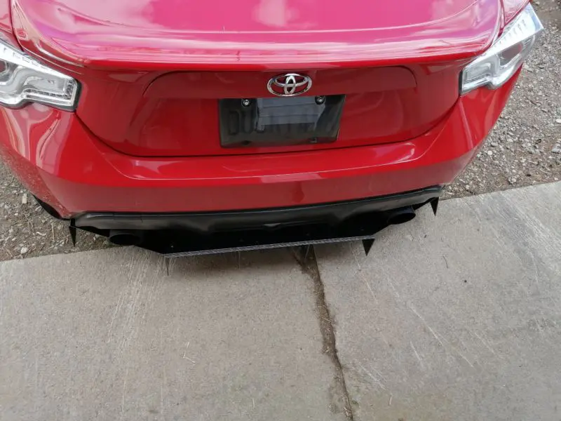 2012-2018 Scion FRS Rear Diffuser