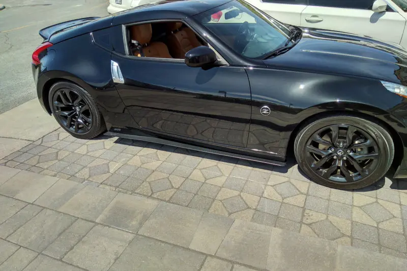 2009-2020 Nissan 370z Non-Nismo 2PC Side Splitters 2009-2020 Nissan 370z Non-Nismo 2PC Side Splitters