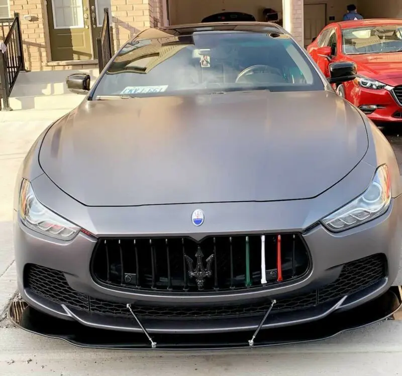 2014-2017 Maserati Ghibli Front Splitter