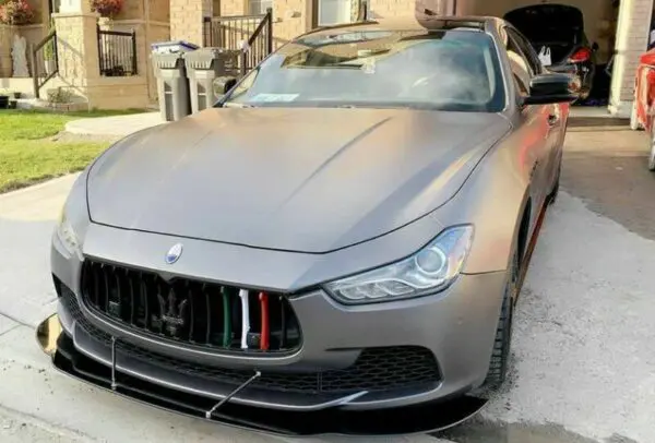 2014-2017 Maserati Ghibli Front Splitter