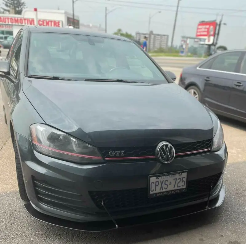 2015-2017 Volkswagen GTI MK7 2PC Front Splitter