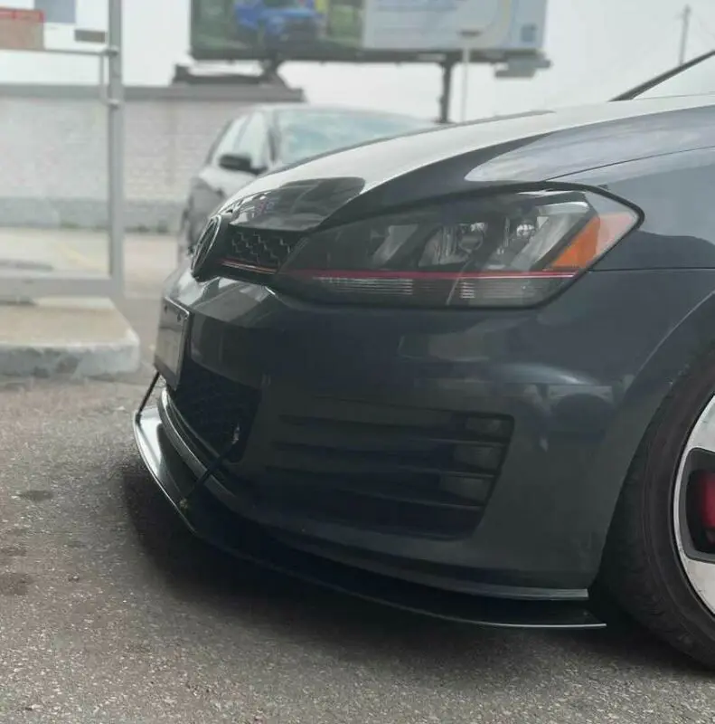 2015-2017 Volkswagen GTI MK7 2PC Front Splitter
