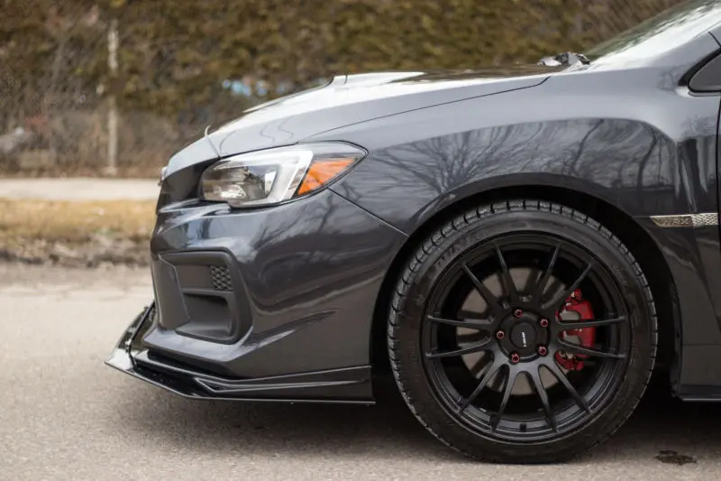 2018-2021 Subaru WRX Lip Version 2PC Front Splitter 2018-2021 Subaru WRX Lip Version 2PC Front Splitter