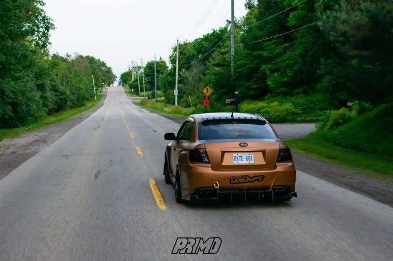 2011-2014 Subaru WRX STI Sedan Rear Diffuser