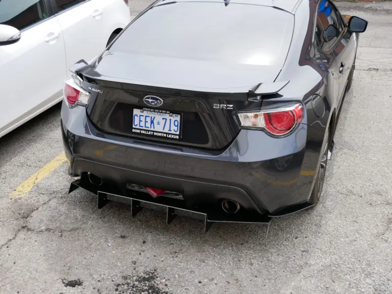2012-2018 Subaru BRZ Rear Diffuser