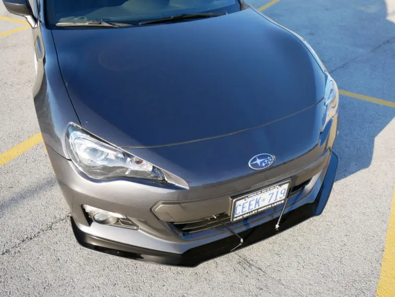 2013-2016 Subaru BRZ 2PC Front Splitter